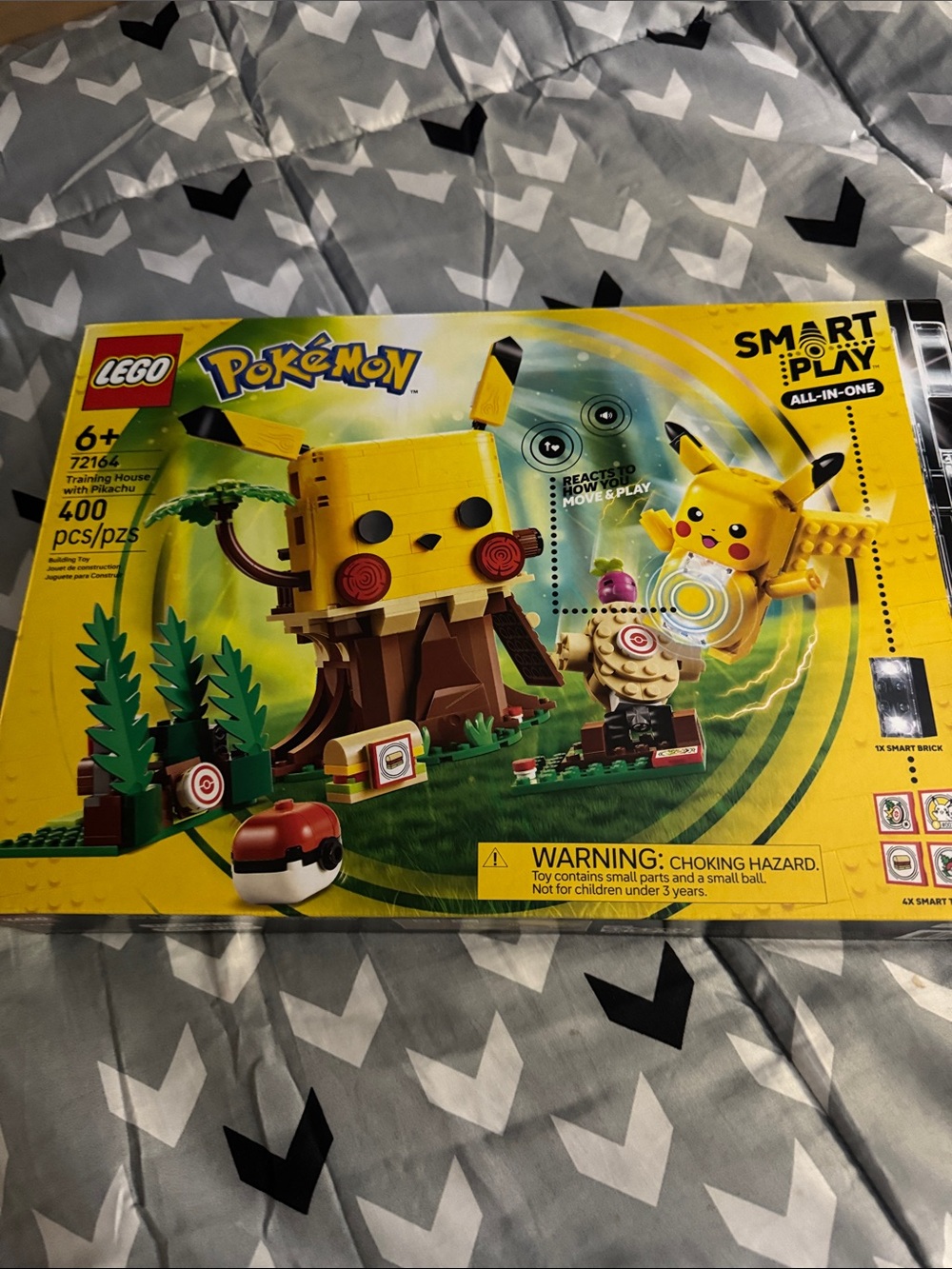 LEGO Pokémon Pikachu Training House Playset - Yellow, Brown, Green, Red, White